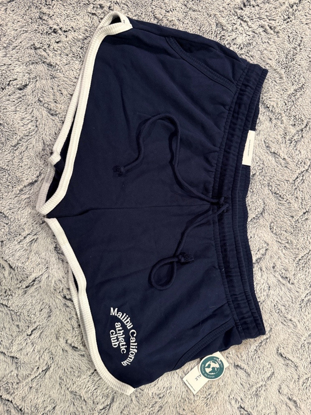 Aeropostale Navy Shorts with White Trim